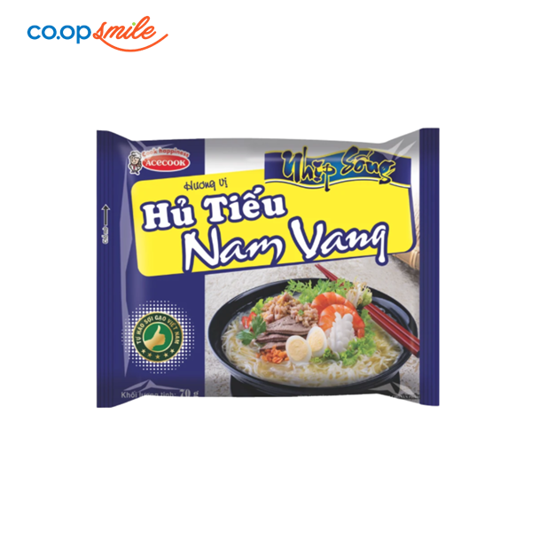 Hủ tiếu Nhịp sống vị nắng vàng 70g