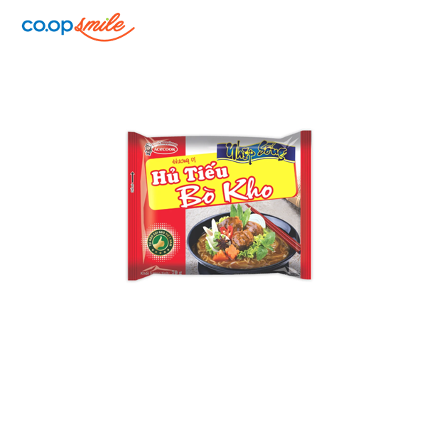 Hủ tiếu Nhịp sống vị bò kho 70g