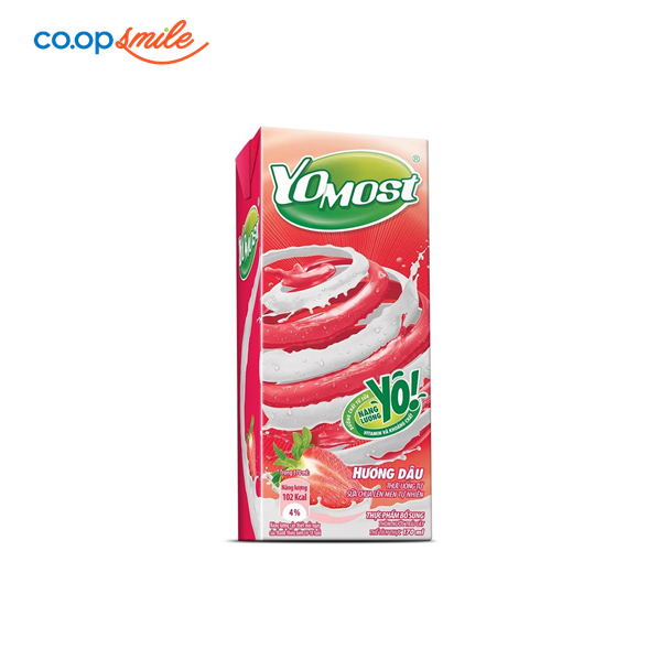 Yomost sữa chua lựu dâu 170ml