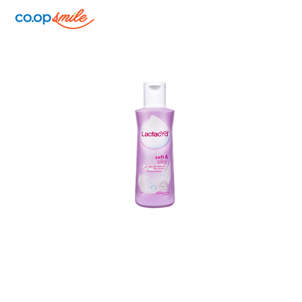 Dung dịch vệ sinh phụ nữ  Lac. Soft & Silky 150ml