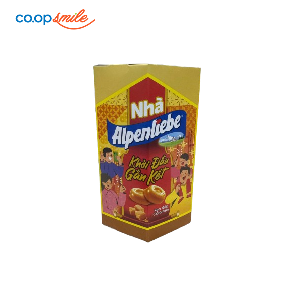 Kẹo Alpenliebe Original sữa caramen hộp giấy 105g