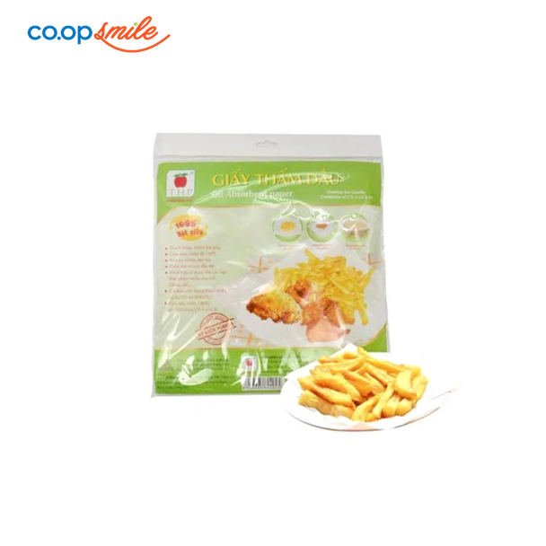 Giấy thấm dầu THP 24x25cm 20 tờ