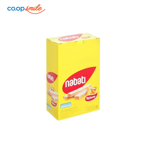 Bánh xốp NABATI RICHEESE hộp giấy 20x7.5g