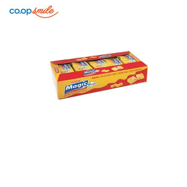 Bánh cracker Magic Twin 2 bơ hộp 300g