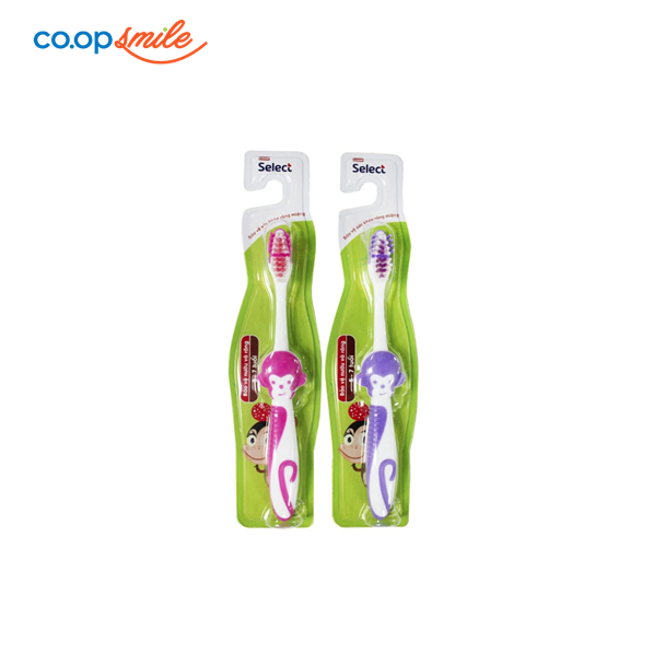 Bàn chải đánh răng Trẻ em Co.op chú khỉ