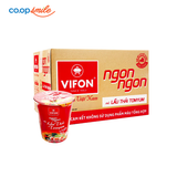 Mì Vifon lẩu Thái Tomyum thùng 24ly x 60g