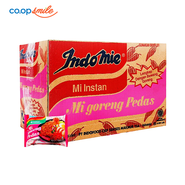 Mì xào Indomie vị cay nồng thùng 40 gói x79g