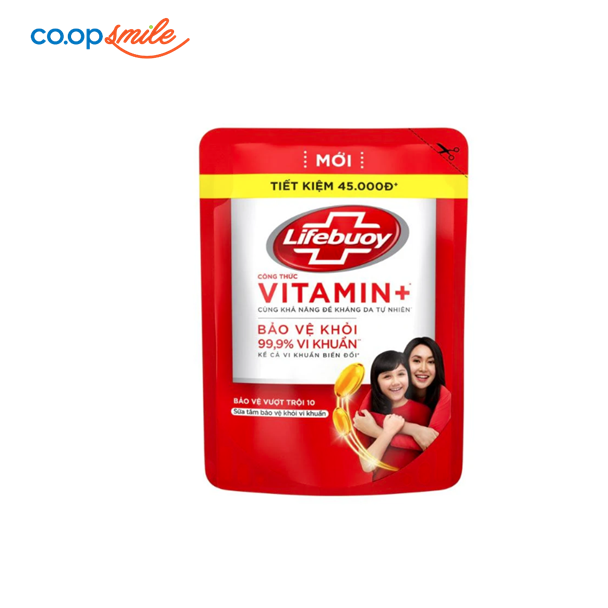Sữa tắm LIFEBUOY bảo vệ vượt trội túi 800g