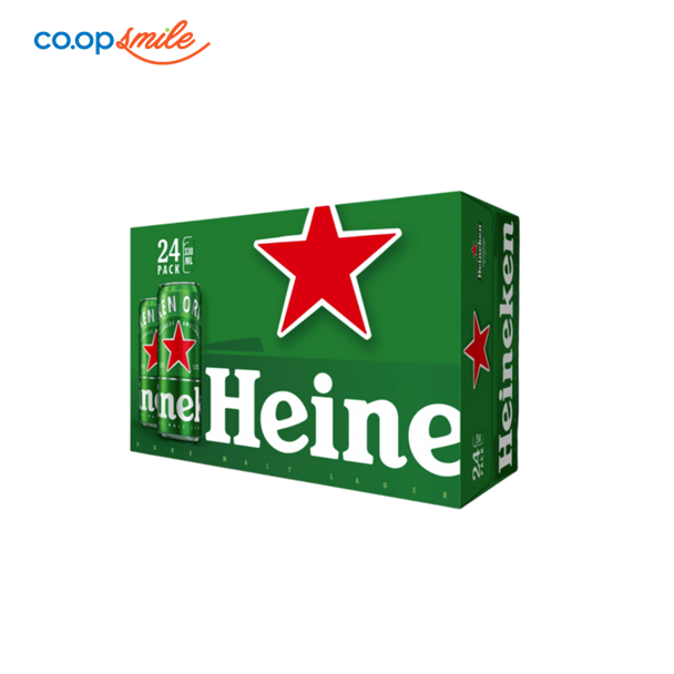 Bia HEINEKEN lon cao thùng 24x330ml