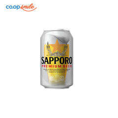 Bia Sapporo Premium lon 330ml