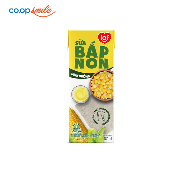 Thức uống dinh dưỡng sữa bắp non LOF180ml