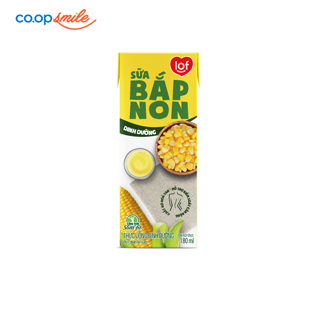 Thức uống dinh dưỡng sữa bắp non LOF180ml