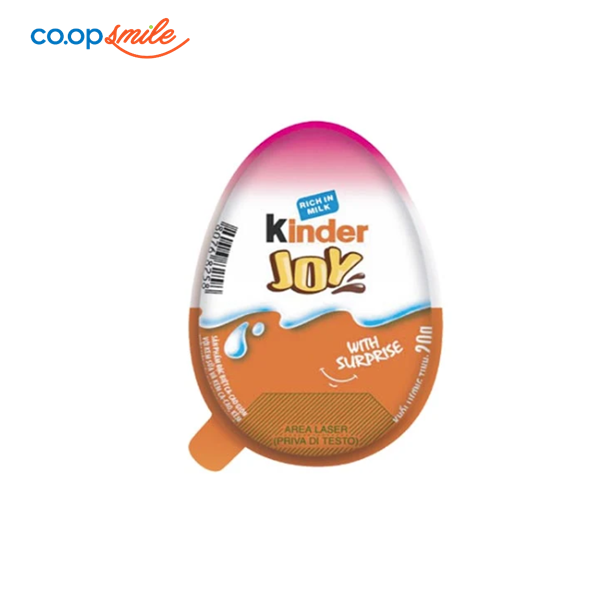 Choco KINDER JOY trứng hồng 20g