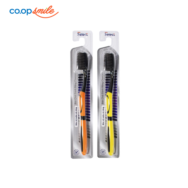 Bàn chải đánh răng Co.op Select charcoal