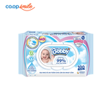Khăn ướt Bobby không mùi – 100 miếng