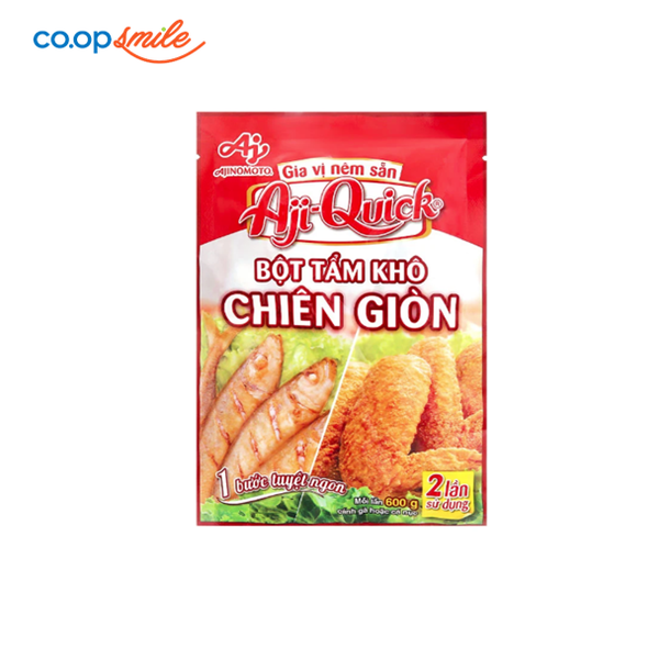 Bột tẩm khô chiên giòn Aji Quick 84g