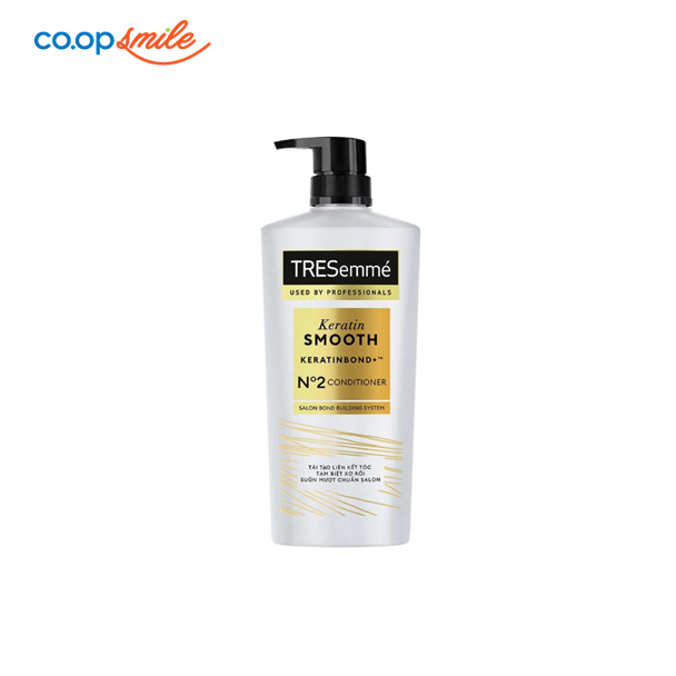 Dầu xả Tresemmé Keratin tóc khô vào nếp suôn mượt 620g