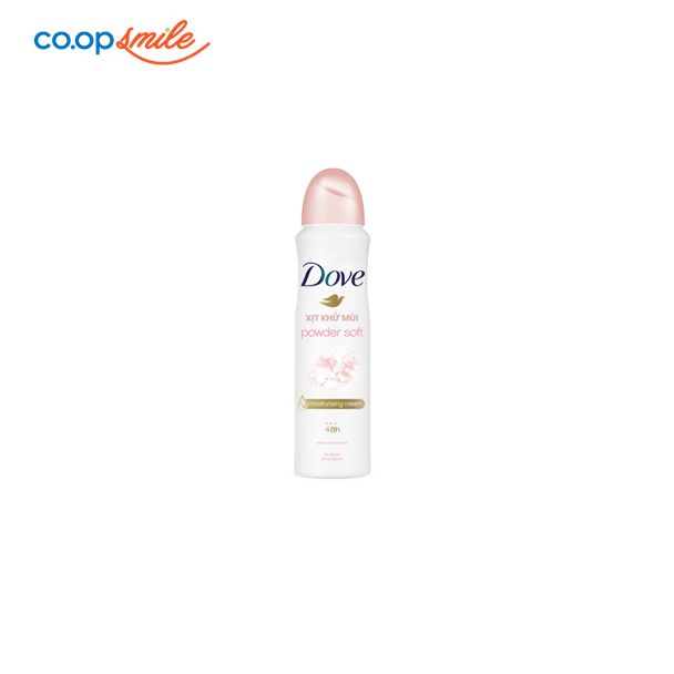 Xịt khử mùi Dove powder soft 135ml
