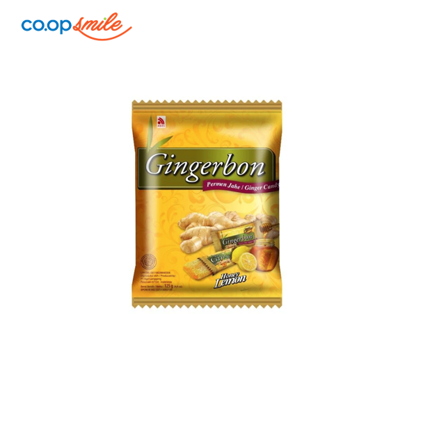 Kẹo dẻo GINGERBON gừng mật ong125g