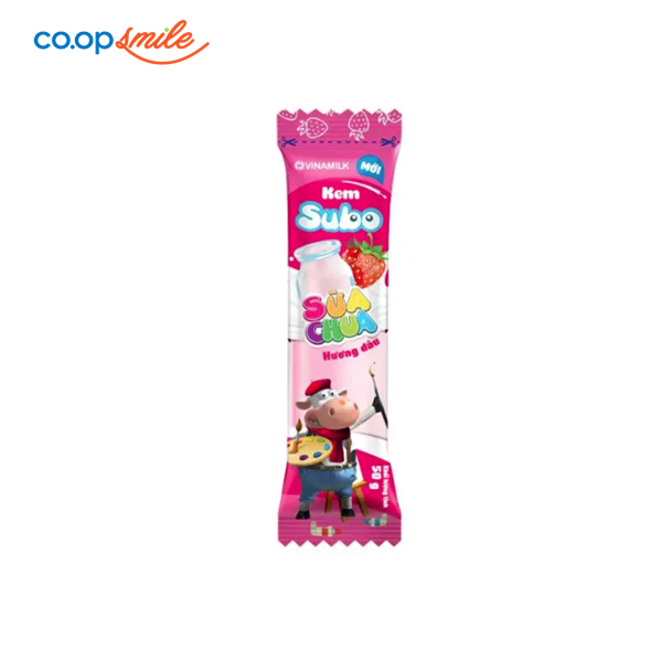 Kem sữa chua SUBO hương dâu Vinamilk 50g