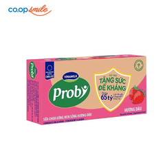Sữa chua uống men sống Probi dâu thùng 50 chaix65ml