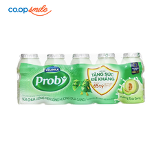 Sữa chua uống men sống Probi dưa gang lốc 5 chaix65ml