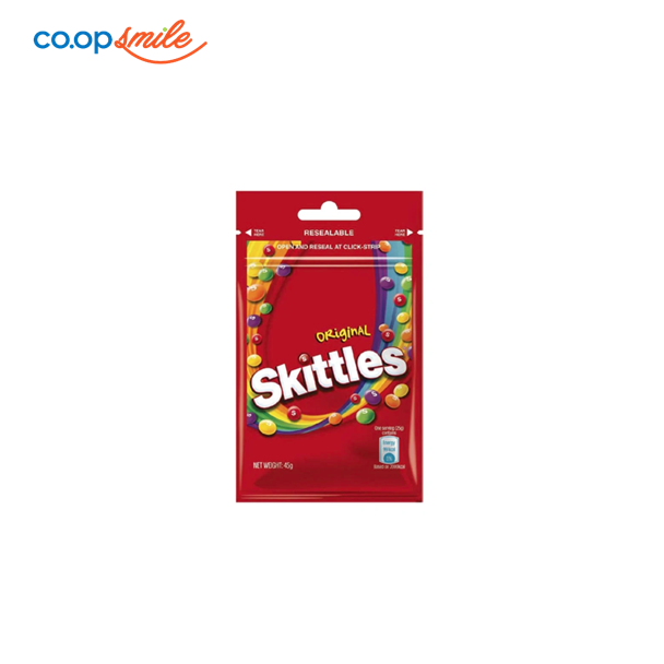 Kẹo Skittles Original trái cây gói 45g