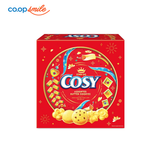 Bánh quy Cosy socola-đỏ hộp thiếc 390g