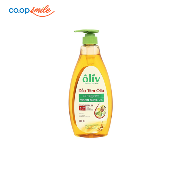 Dầu tắm Oliv Virgin Olive 650ml