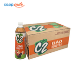 Trà đen C2 vị đào chai 24x455ml