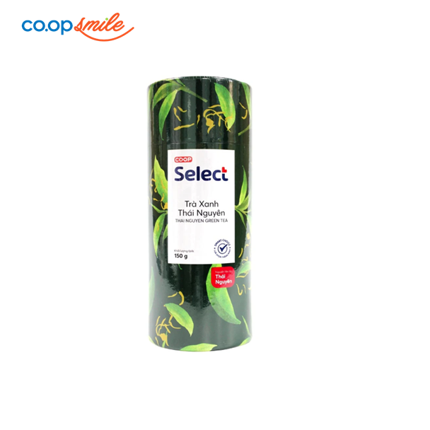 Trà xanh Thái Nguyên Co.op Select lon 150g