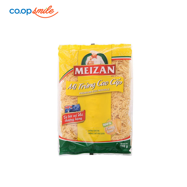 Mì trứng cao cấp Meizan 500g