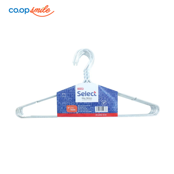 Móc nhôm Co.op Select trơn