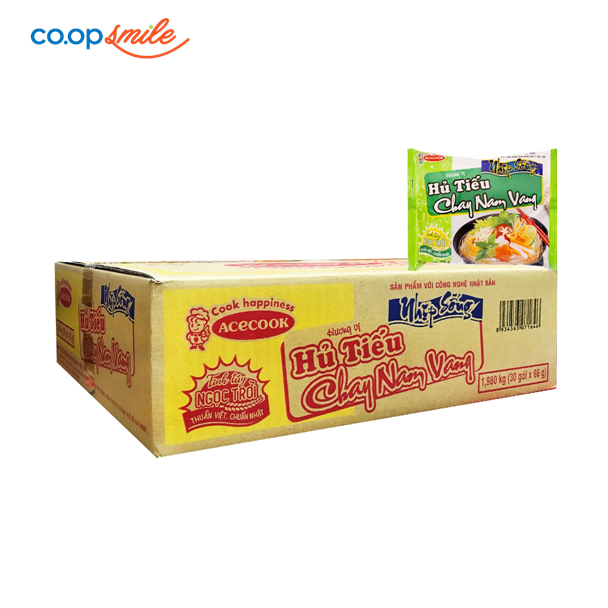 Hủ tiếu Nhịp Sống chay nam vang thùng 30góix66g