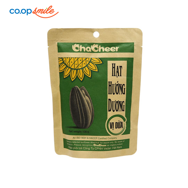 Hạt hướng dương Chacheer vị dừa gói 130g