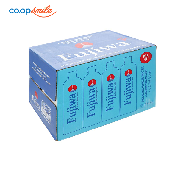 Nước Ion kiềm FUJIWA chai thùng 20 x 680ml