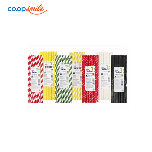 Ống hút màu Coop Select 25c GT