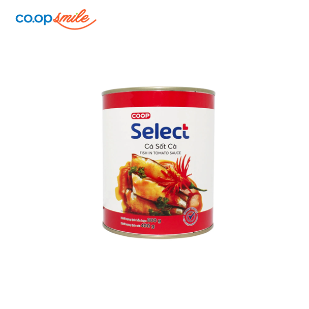 Cá sốt cà Co.op Select có khóa 800g