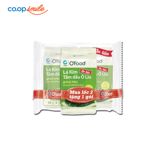 Rong biển lá kim Olive Miwon lốc 2x5g