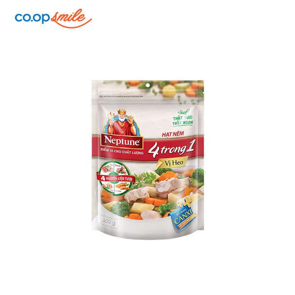 Hạt nêm Neptune 4in1 vị heo 380g