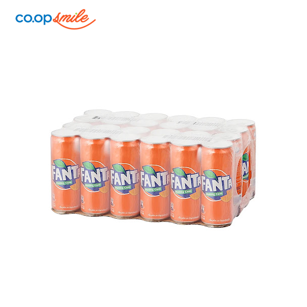 Nước giải khát Fanta hương cam thùng 24x320ml