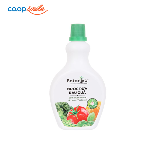 Nước Rửa rau quả Botanika 500ml