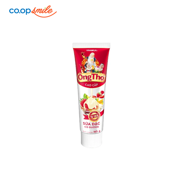 Sữa đặc Vinamilk Ông Thọ đỏ có đường tuýp 165g
