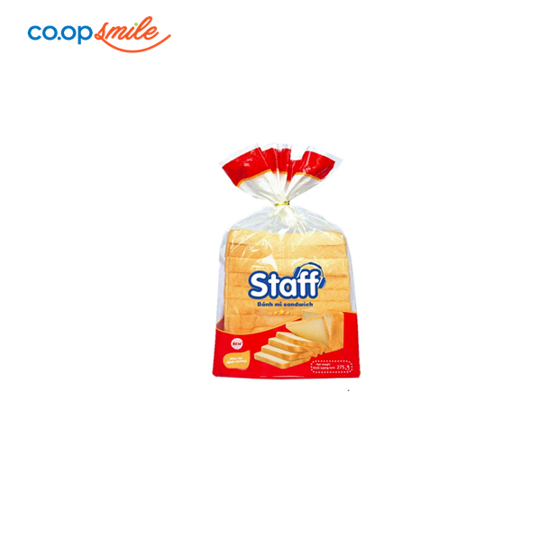 Bánh mì Staff Sandwich lát 275g