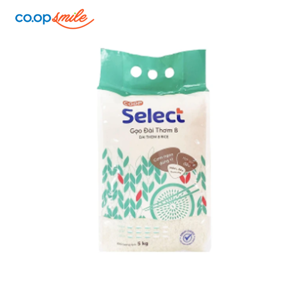 Gạo đài thơm 8 Coop Select 5kg