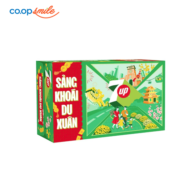Nước giải khát 7up lon cao thùng 24x320ml