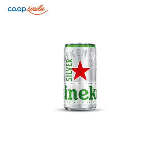 Bia Ken Silver CoolPack lon 250ml