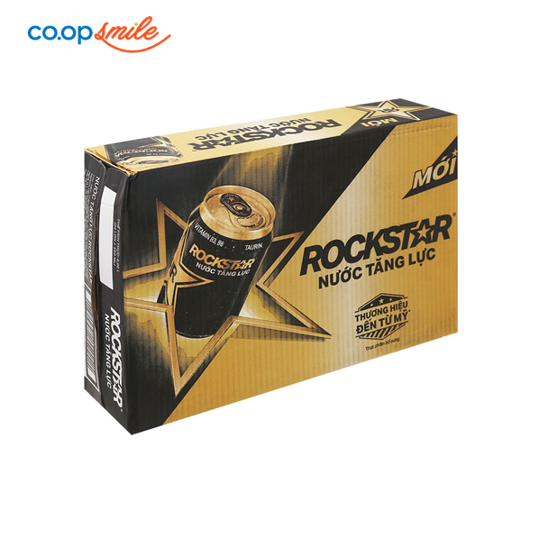 Nước tăng lực Rockstar lon thùng 24x250ml