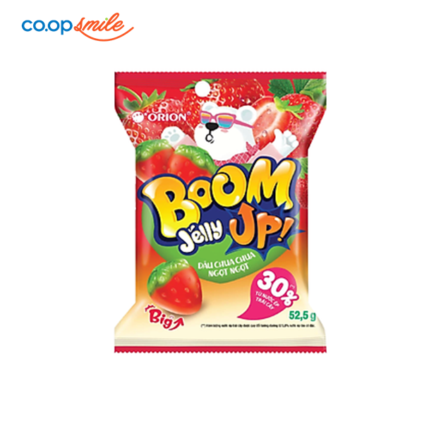 Kẹo dẻo BOOM vị Dâu 52.5g