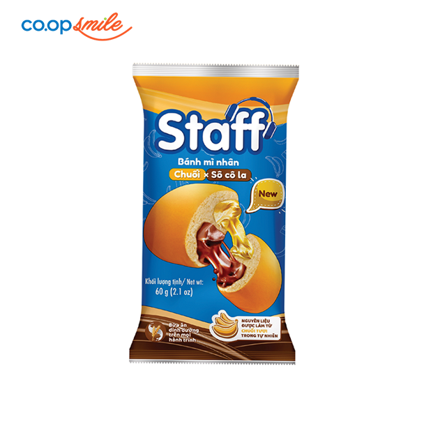 Bánh mì chuối soco Staff 60g